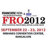 Franchise India Exhibition 2012 Hyderabad